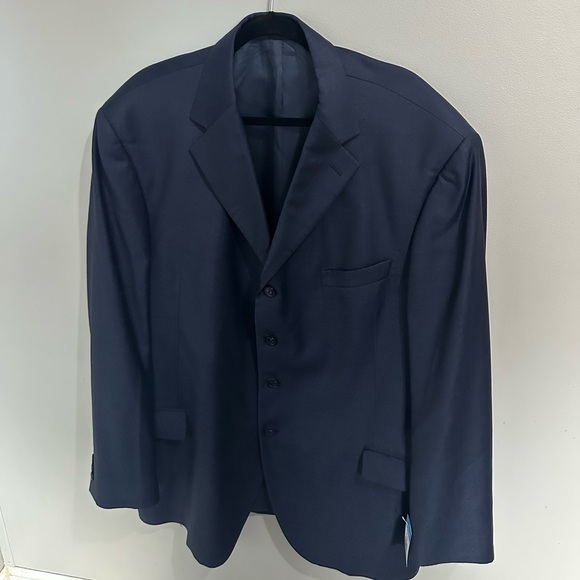 EARVIN MAGIC JOHNSON Signature‎ Blazer 60R Merinos Extra fine super 140s wool - Picture 1 of 12